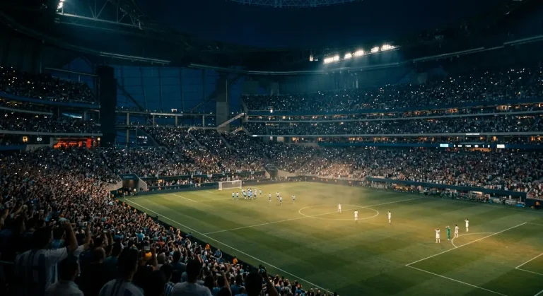England–Argentína 1–2 — Messi lagði upp bæði mörkin og Argentína er komin í úrslit
